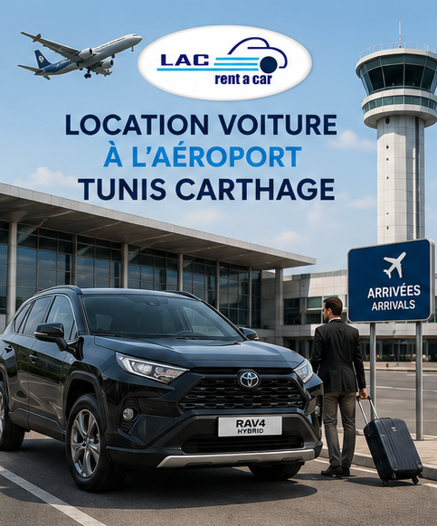 Location voiture aéroport Tunis